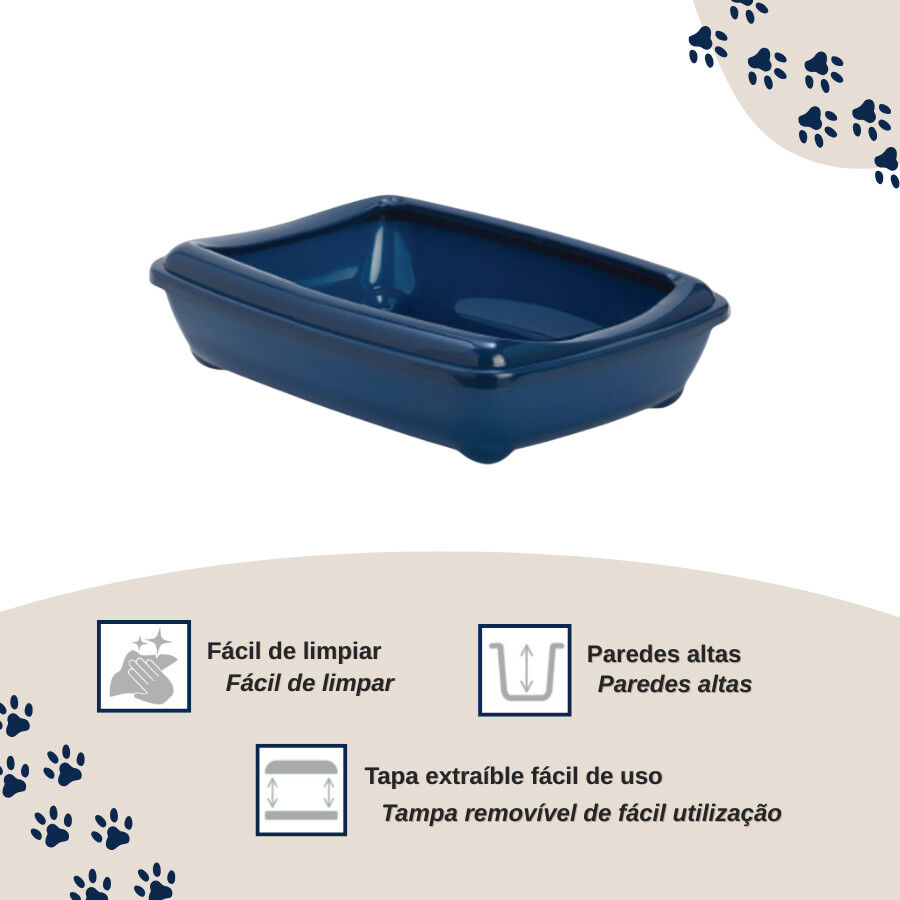 Nice Care Bandeja Sanitaria Azul para gatos, , large indicador imagen numero 3