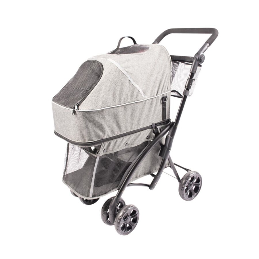 Duvoplus Carrito de Paseo Deluxe para perros y gatos, , large indicador imagen numero 1