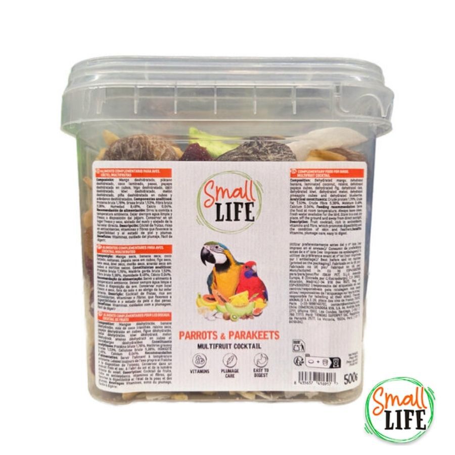 Small Life Frutas Deshidratadas para loros