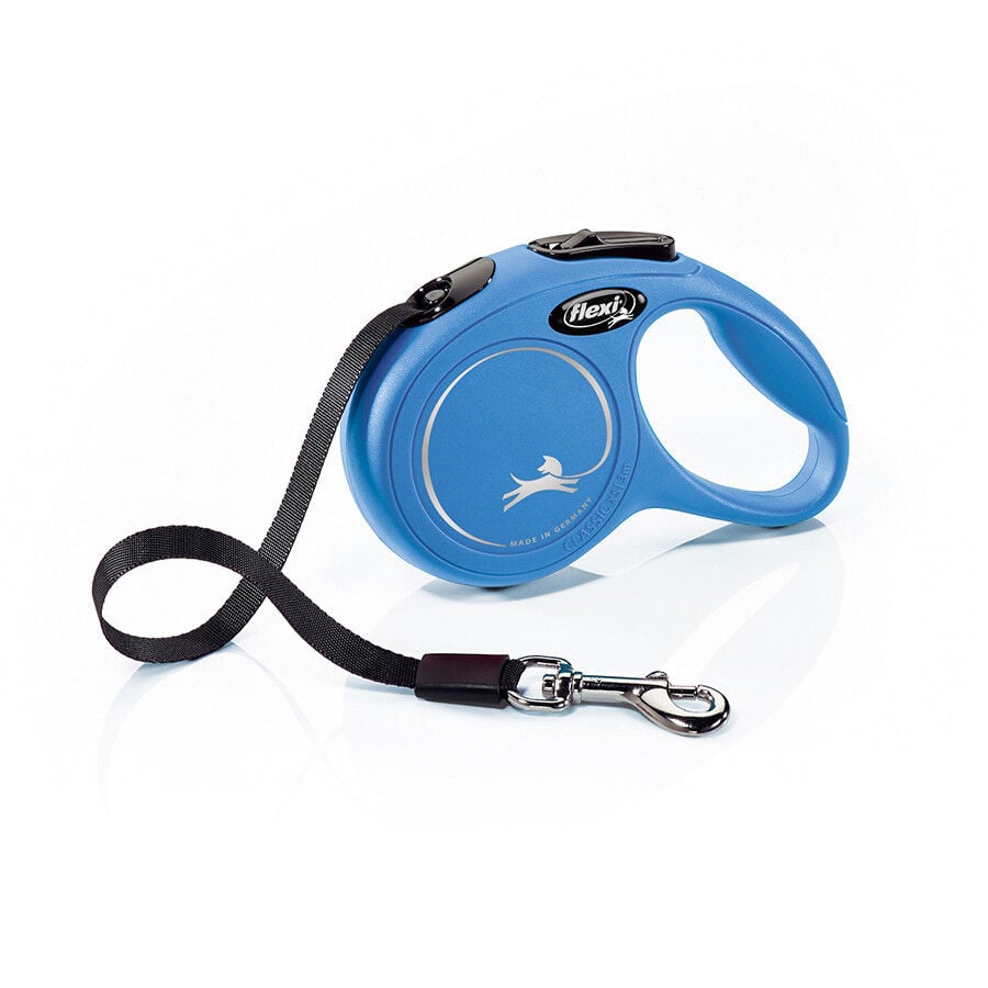 Flexi New Classic Correa Extensible Azul para perros, , large Imagen numero 1