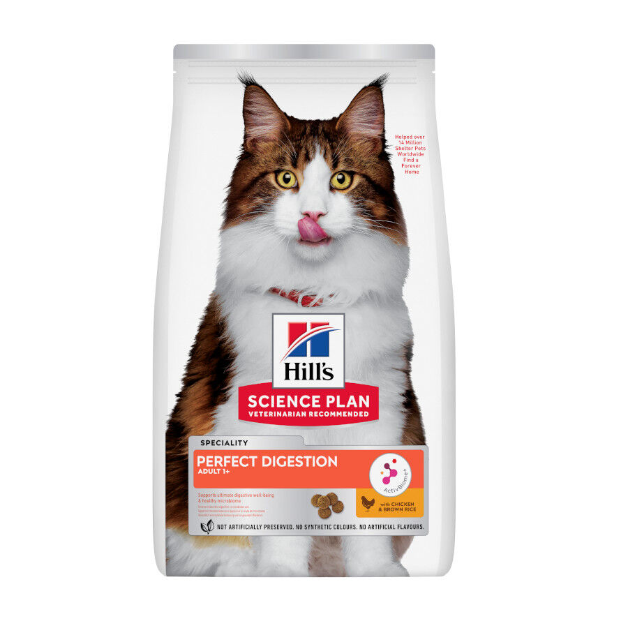 Hill's Science Plan Perfect Digestion Adult Pollo Pienso para gatos