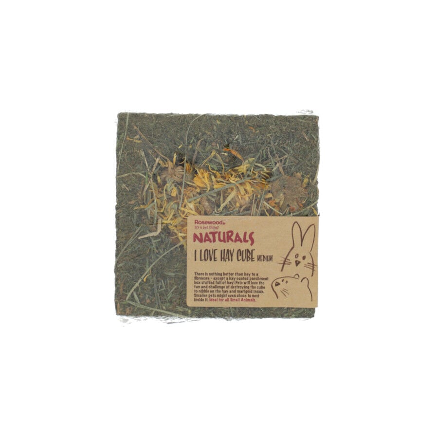 Rosewood Naturals Cubo de Heno  para Roedores, , large Imagen numero 1