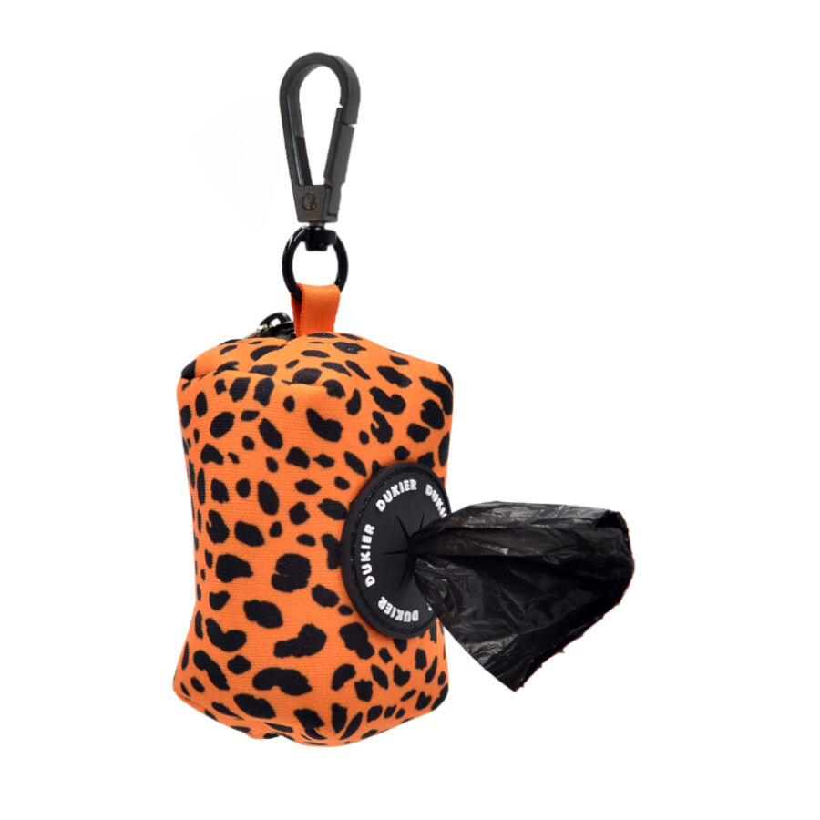 Dukier Cheetah Porta Bolsas con Mosquet&oacute;n para perros, , large Imagen numero 2