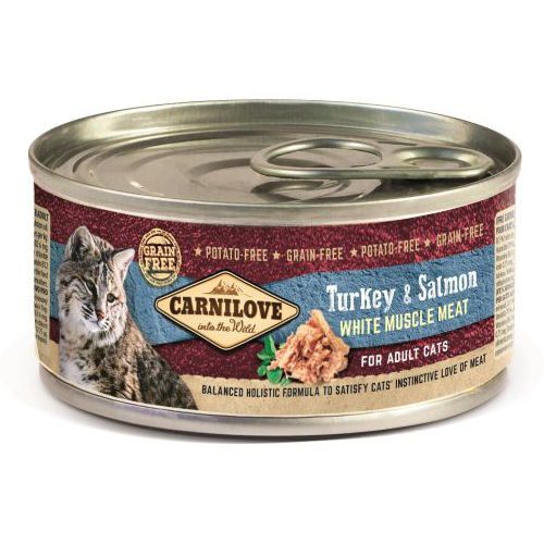 100 g Carnilove Adult Pavo y Salm&oacute;n lata para gatos, , large Imagen numero 1