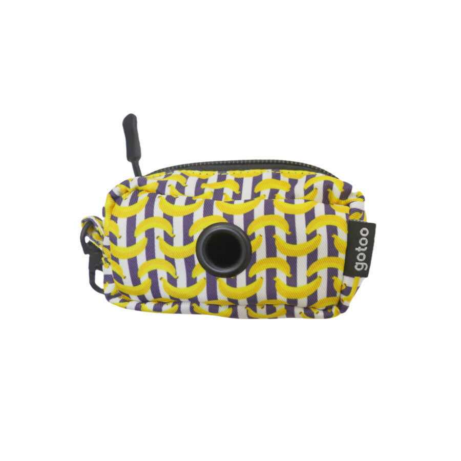 Gotoo Porta bolsas estampado azul para perros, , large indicador imagen numero 1
