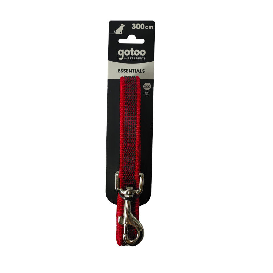 Gotoo Correa Antideslizante Roja para perros, , large Imagen numero 5