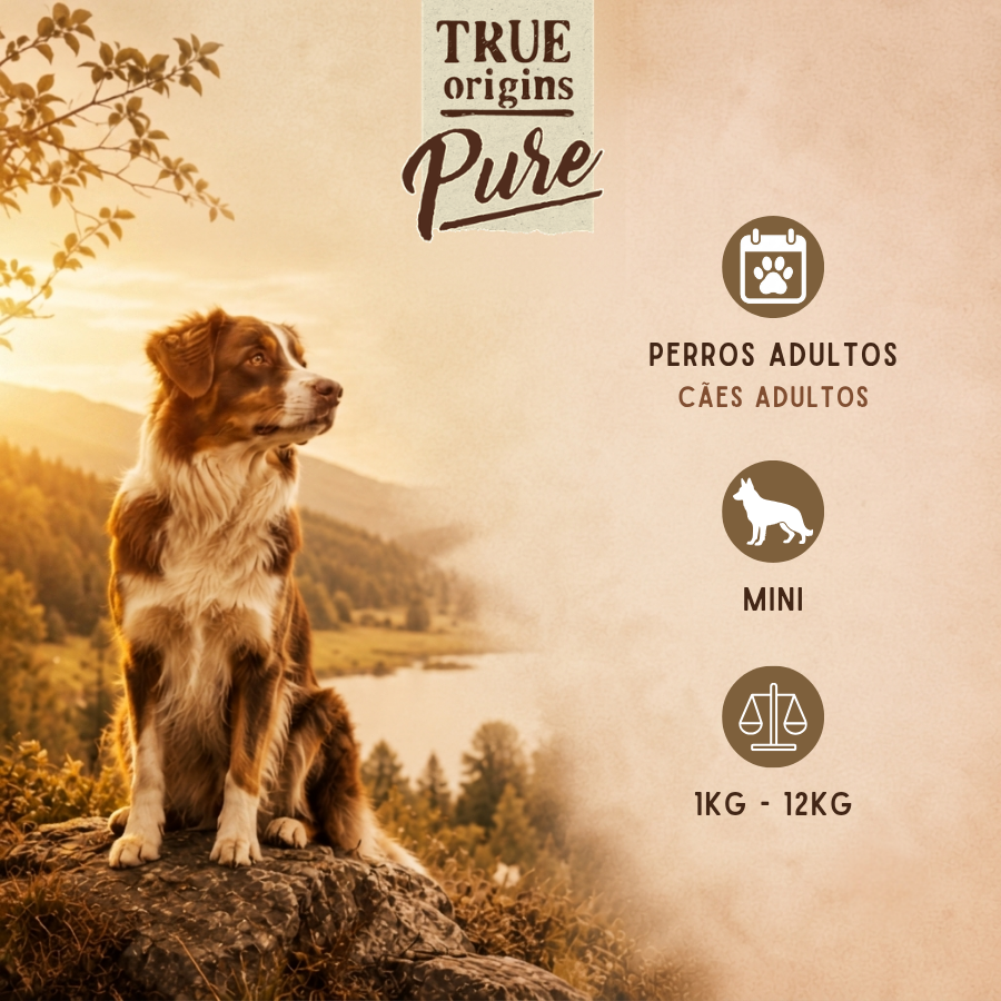 3 kg True Origins Pure Mini Adult Pollo pienso para perros, , large indicador imagen numero 4