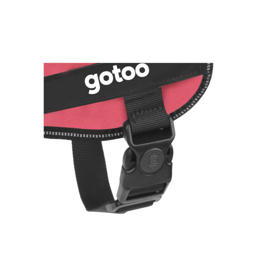 Gotoo Arn&eacute;s antitirones rojo para perros, , large indicador imagen numero 5
