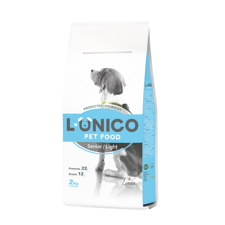 14 kg Lenda &Uacute;nico Senior Light pienso para perros, , large Imagen numero 1