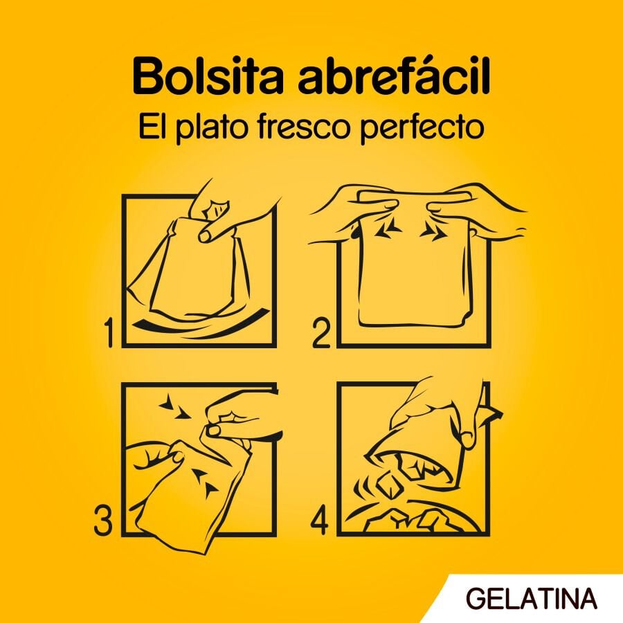 4 sobres x 100 g Pedigree Pollo y Pescado Gelatina en Bolsita para Perros, , large Imagen numero 6