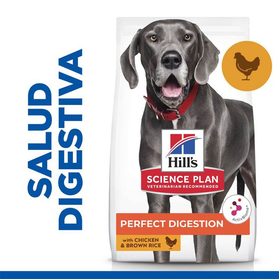 14 kg Hill's Science Plan Perfect Digestion Adult large Pollo pienso para perros, , large Imagen numero 2
