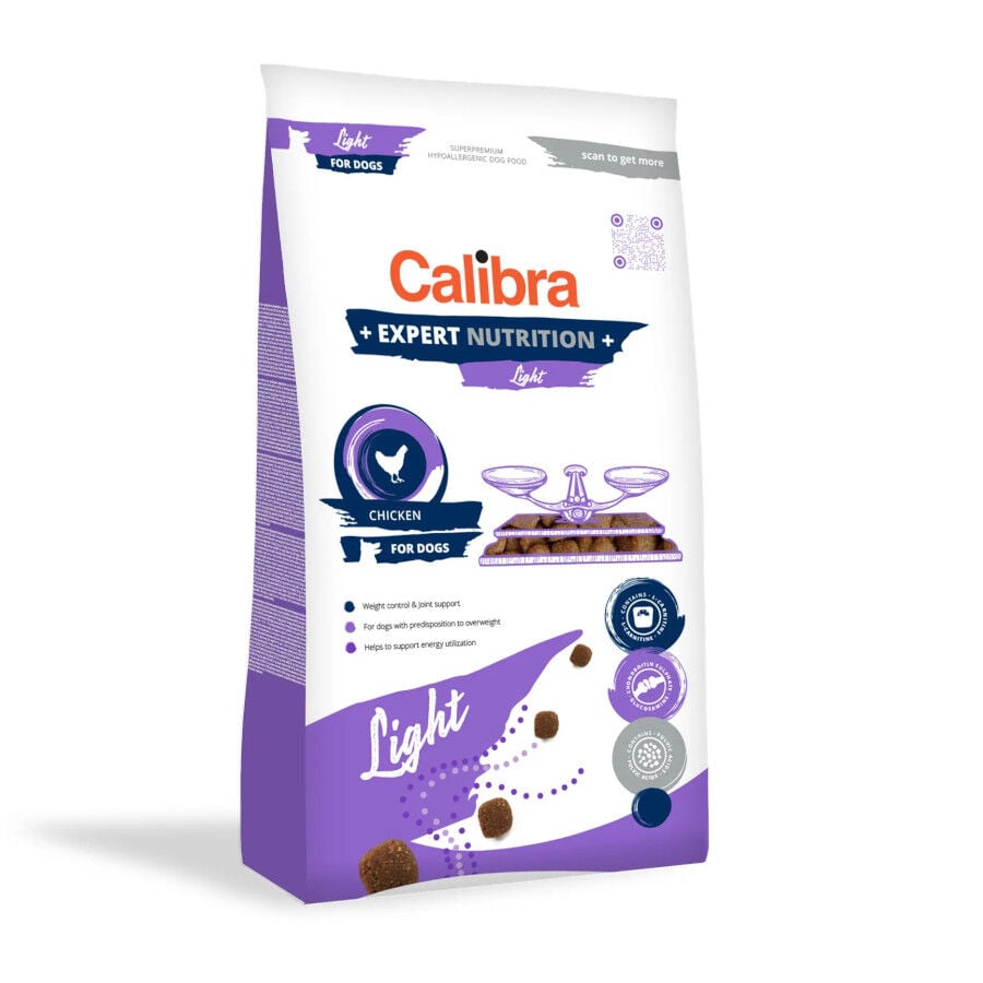 12 kg Calibra Expert Nutrition Light Pienso Pollo para perros, , large Imagen numero 1
