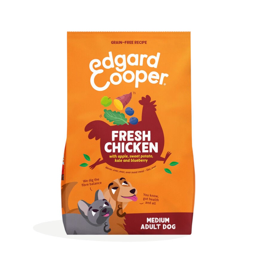12 kg Edgard & Cooper Adult Pollo pienso para perros, , large Imagen numero 1