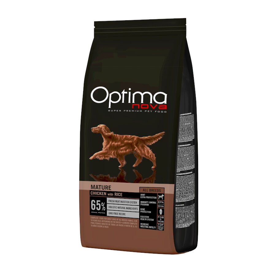 Optima Nova Mature Pollo pienso para perros