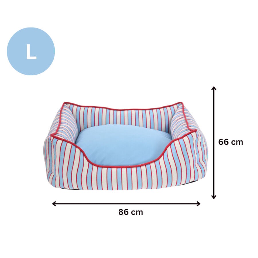 Leeby Cama Rayas Anchas para perros, , large Imagen numero 6
