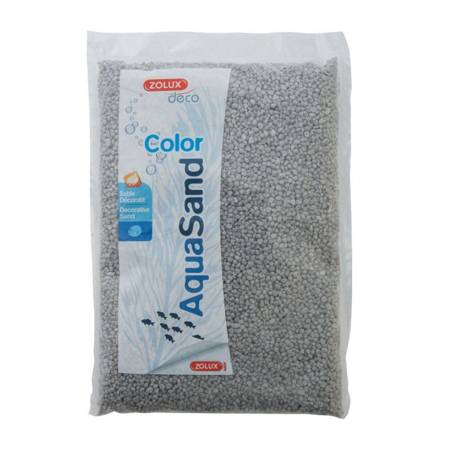 Zolux Aquasand Grava de S&iacute;lex Gris para acuarios, , large Imagen numero 1