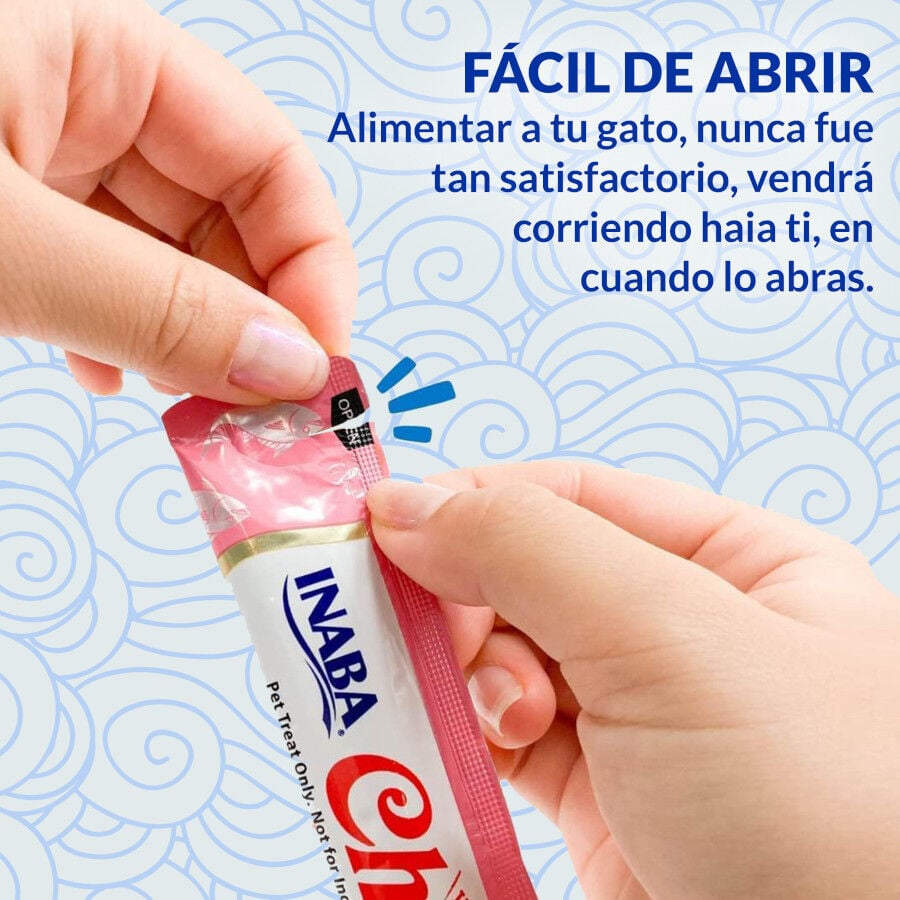 50 sobres x 14 g Churu Snack Cremoso Variedades de At&uacute;n para gatos, , large Imagen numero 4
