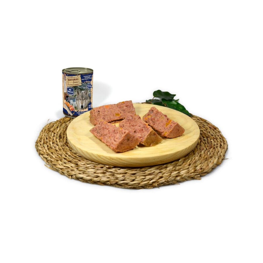 400 g Natural Greatness Salm&oacute;n y Pavo lata para perros, , large indicador imagen numero 2