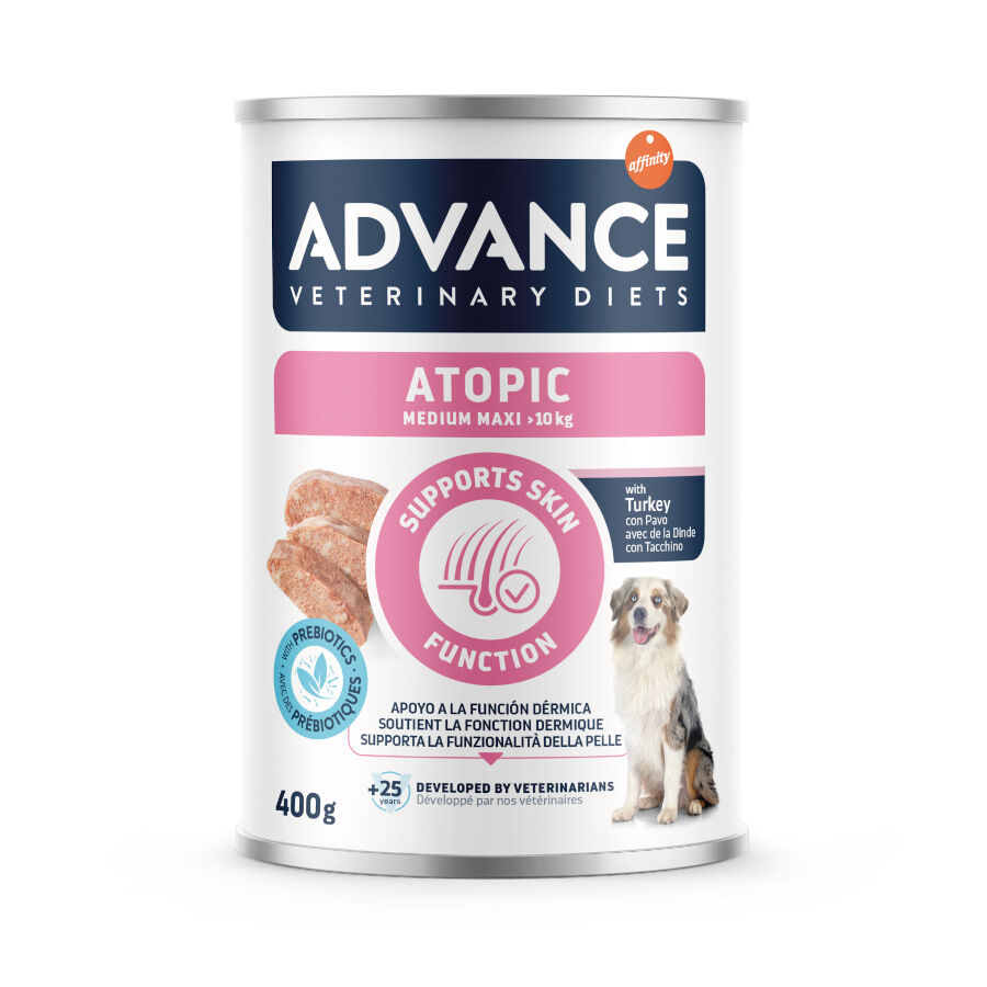 400 g Advance Veterinary Diets Atopic Medium Maxi Comida H&uacute;meda para perros, , large Imagen numero 1