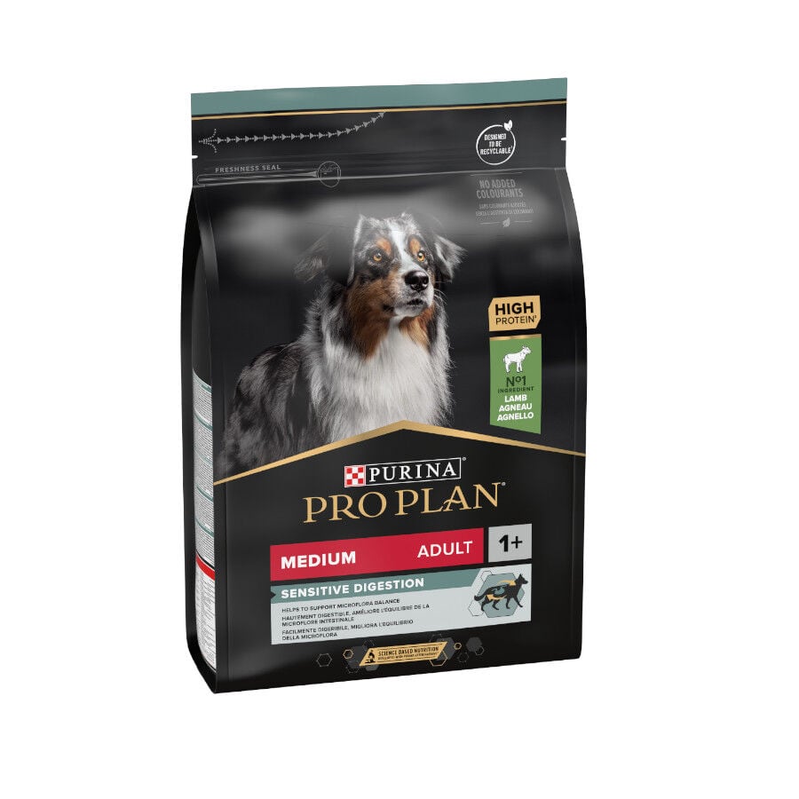 Pro Plan Adult Medium Digesti&oacute;n Cordero pienso para perros