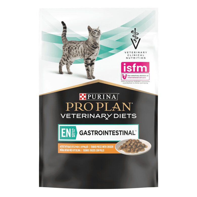 10 x 85 g Pro Plan Veterinary Diets Gastrointestinal sobre para gatos  x 85 g, , large indicador imagen numero 2