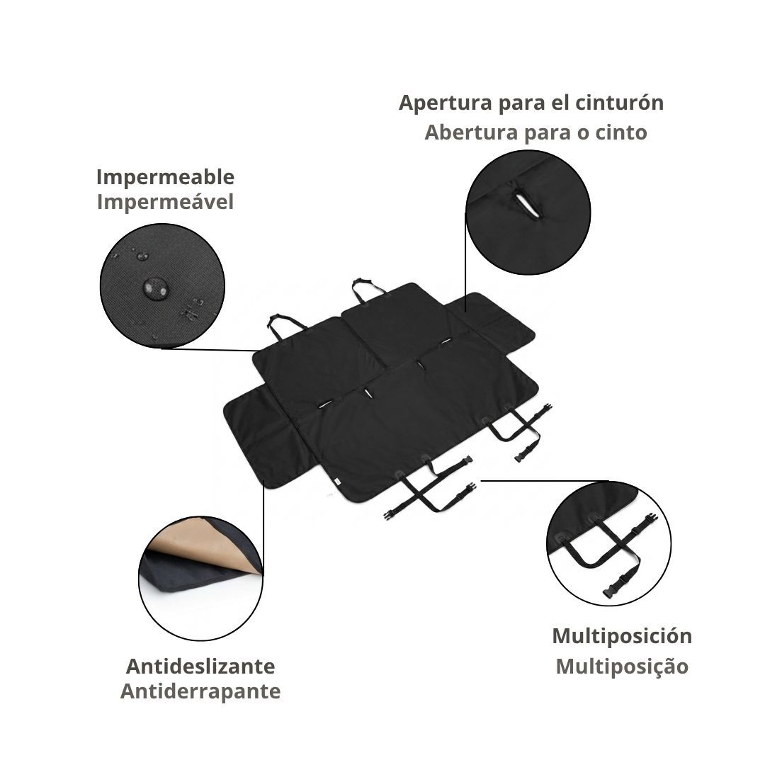 Outech Funda de Coche Impermeable para mascotas, , large indicador imagen numero 5