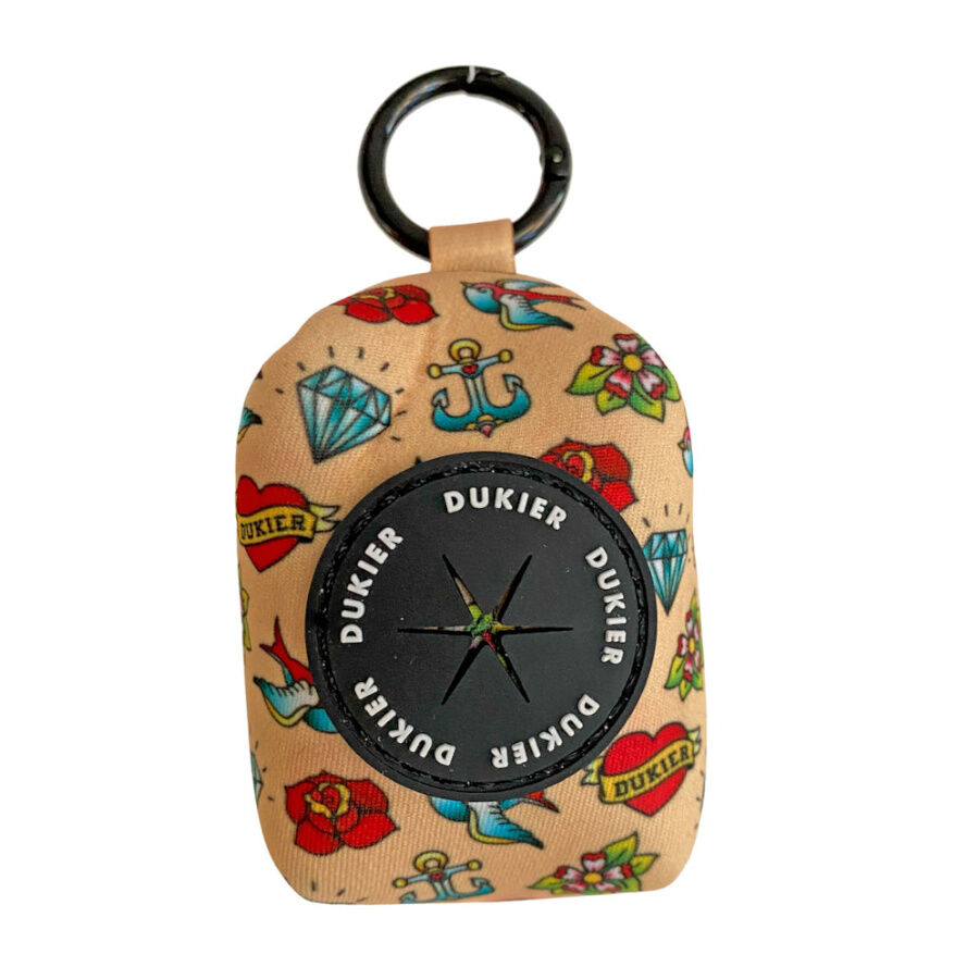 Dukier Tattoo Porta Bolsas con Enganche para perros, , large indicador imagen numero 1
