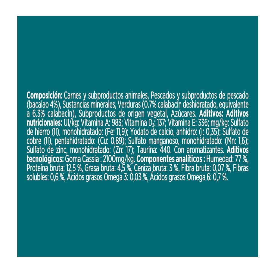 85 g Purina ONE Esterilizado Bacalao y Calabac&iacute;n lata para gatos, , large indicador imagen numero 2