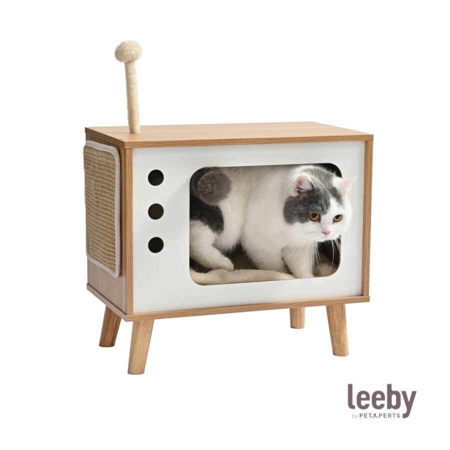 Leeby Thierre TV cama nido rascador  para gatos