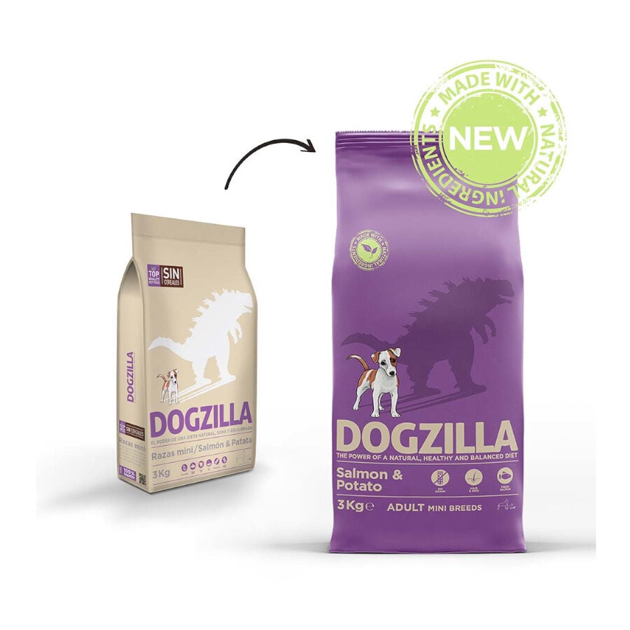3 kg Dogzilla Mini Grain Free Salm&oacute;n pienso para perros, , large indicador imagen numero 2