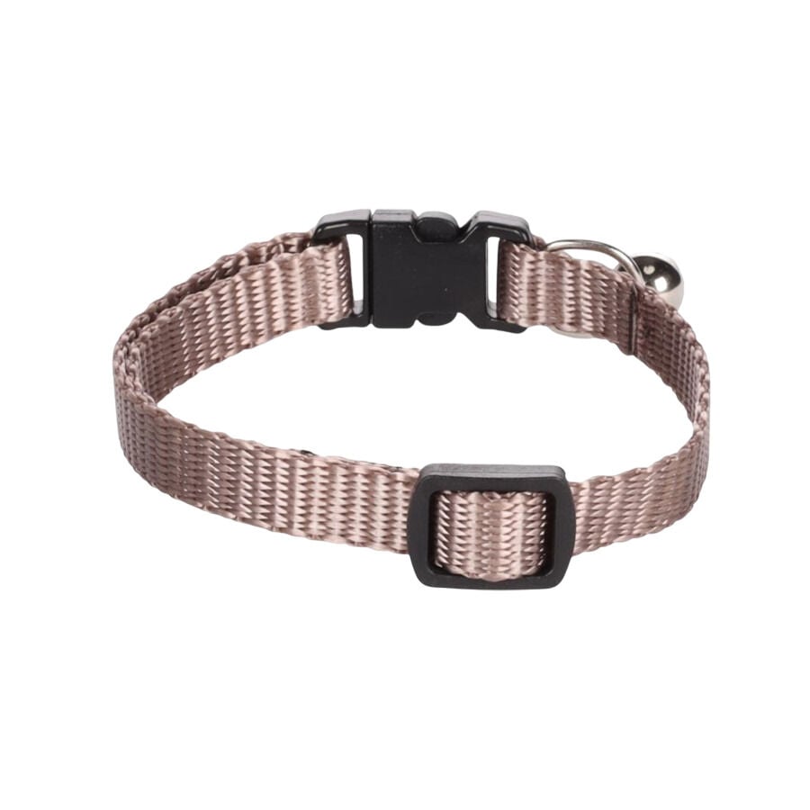 Flamingo Collar Ziggi Topo Marr&oacute;n para gatos, , large indicador imagen numero 2