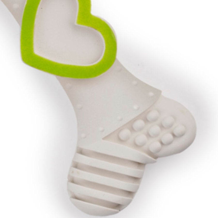 Tootoy! Chew Love Bone Blanco hueso mordedor para cachorros, , large indicador imagen numero 3