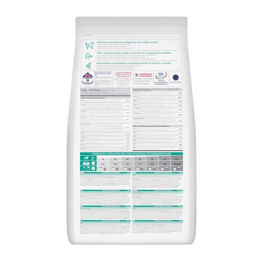 12 kg Hill's Science Plan Perfect weight y Active Mobility pollo pienso para perros grandes, , large indicador imagen numero 8