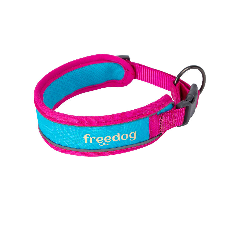 Freedog Cool Pro Tech Collar Refrescante Fucsia Deportivo para perros, , large indicador imagen numero 2
