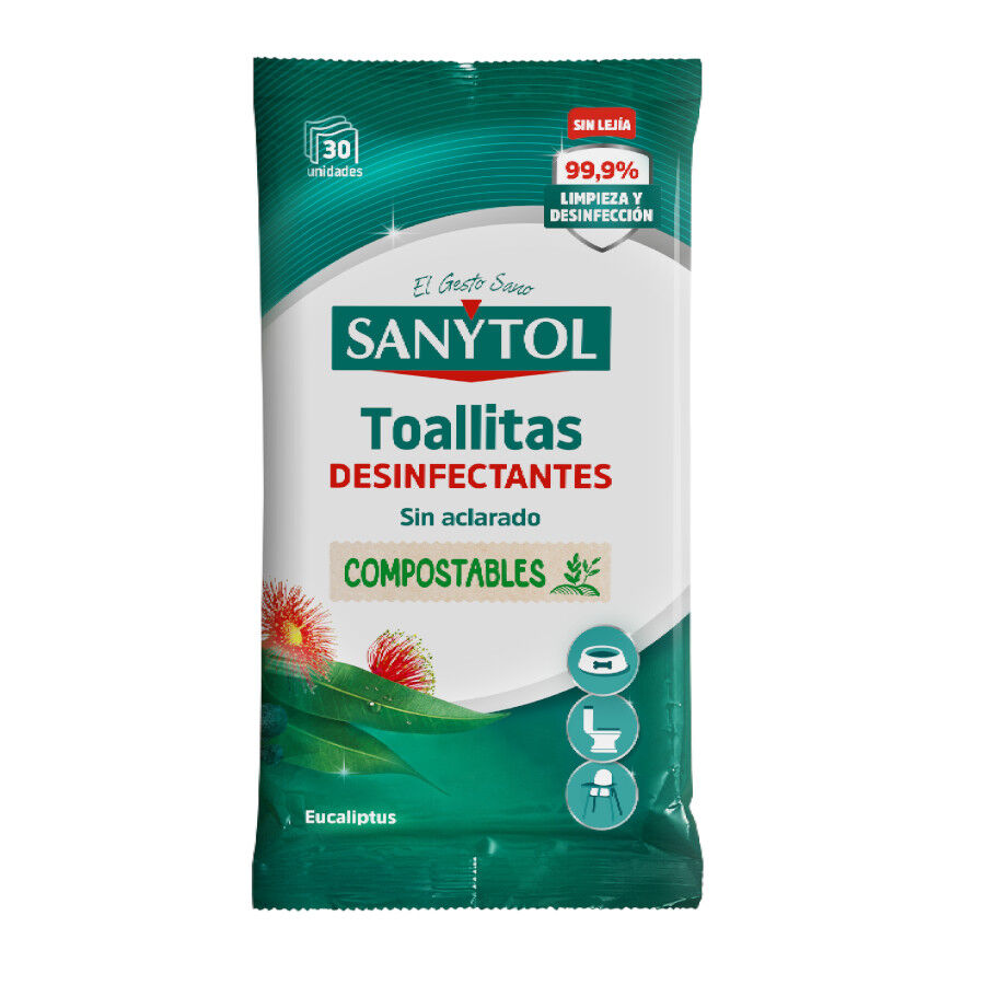 Sanytol Toallitas H&uacute;medas Desinfectantes Multiusos para hogares
