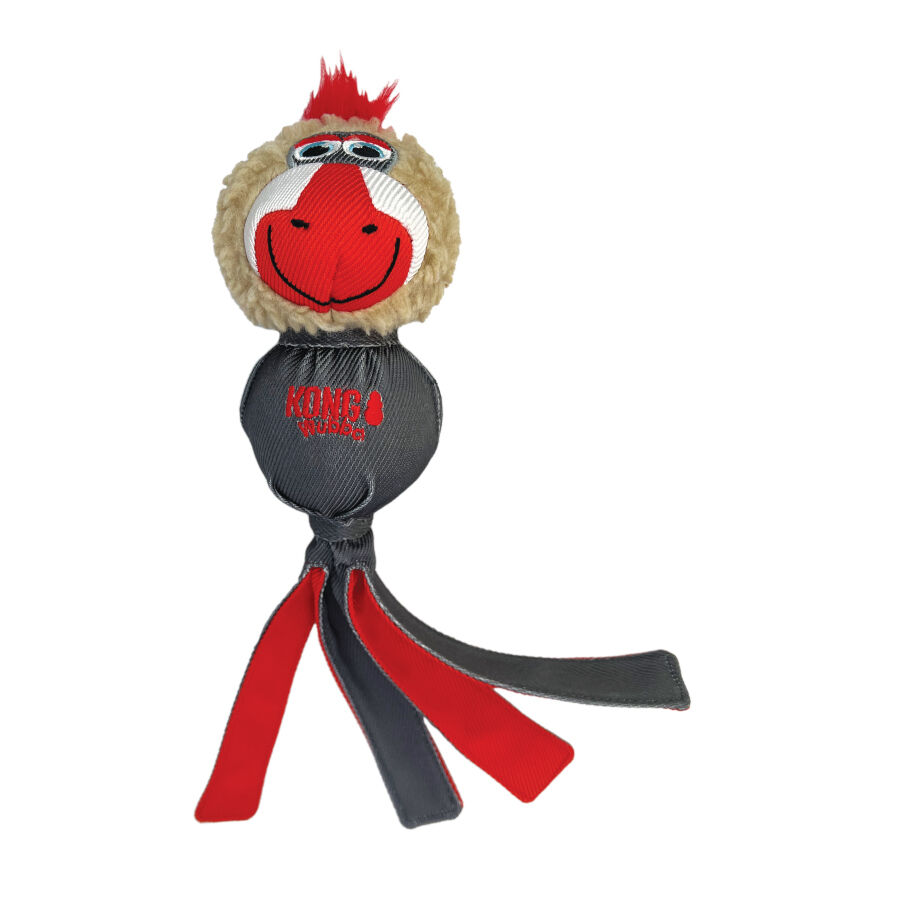 Kong Wubba Zoo Mandril de peluche para perros, , large indicador imagen numero 1