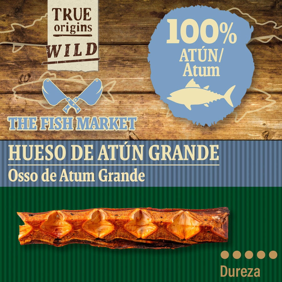 2 uds. True Origins Hueso de At&uacute;n Grande Snack para perros, , large indicador imagen numero 4