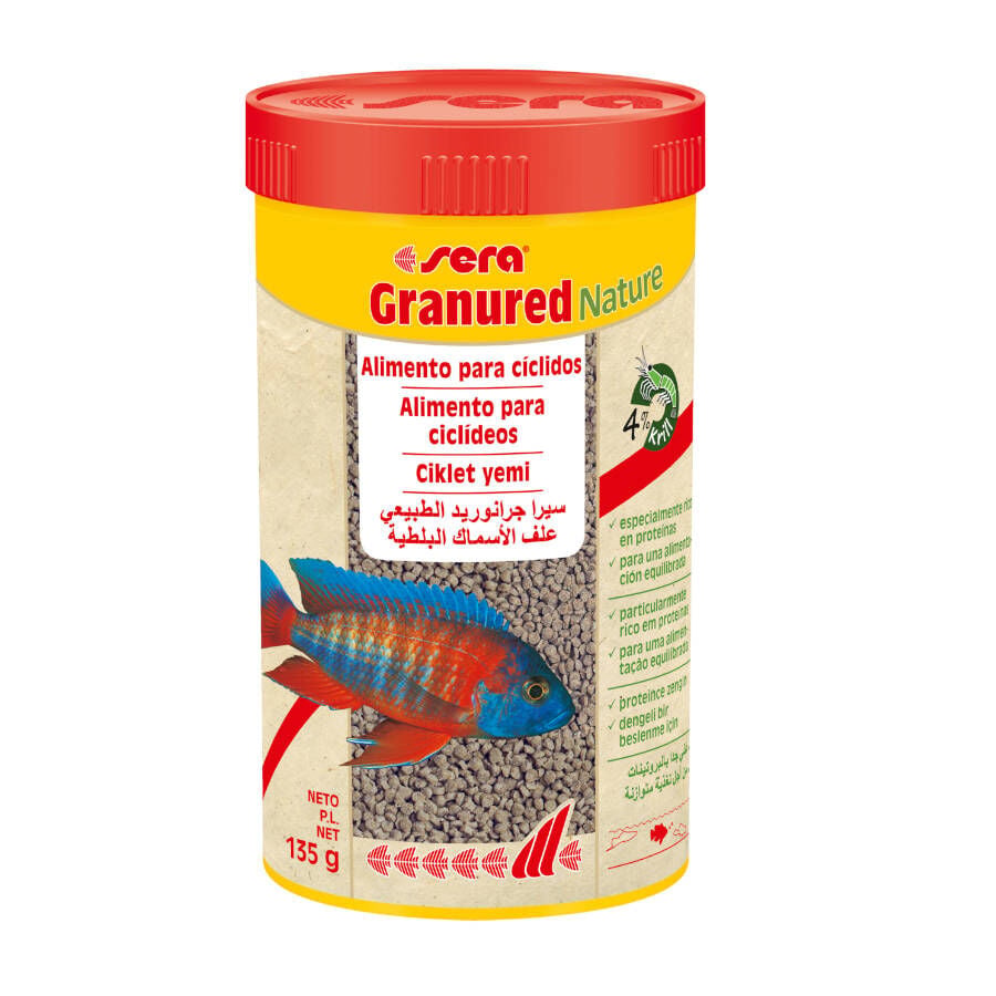 Sera Granured Nature Alimento para c&iacute;clidos carn&iacute;voros