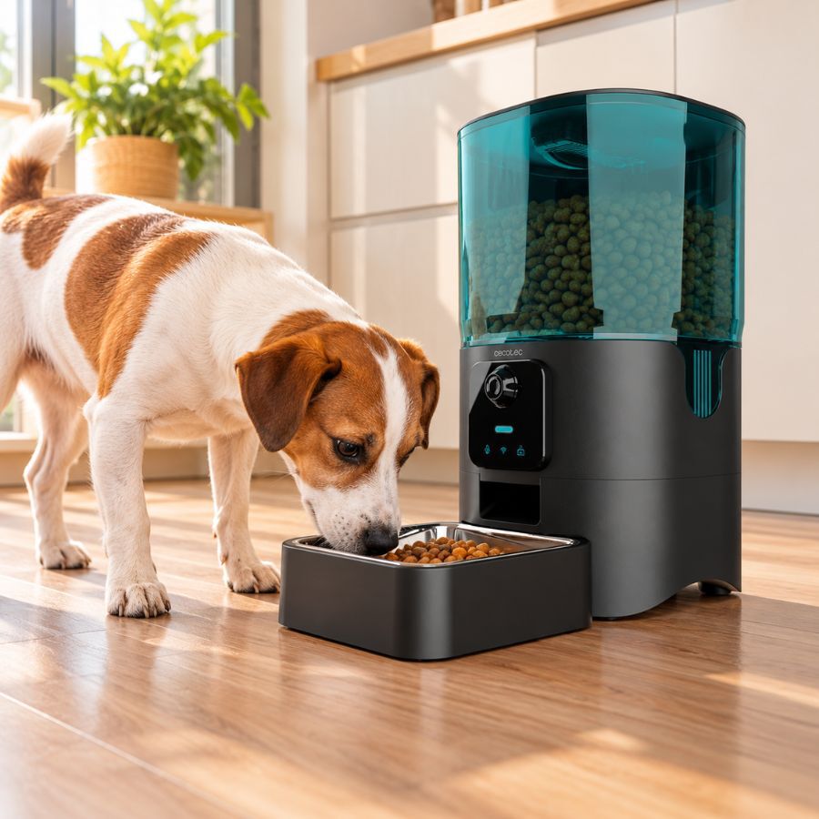 Cecotec Pumba 6000 Purrfect Meal Smart Vision Comedero Autom&aacute;tico para perros y gatos