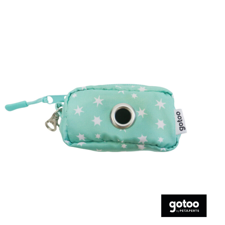 Gotoo Porta bolsas estampado verde para perros, , large indicador imagen numero 2
