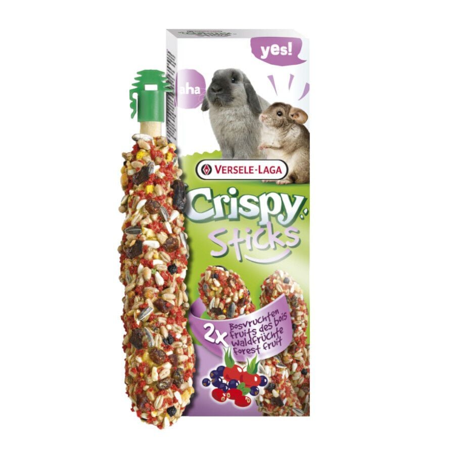 Versele-Laga Crispy Sticks Frutos del Bosque para conejos y chinchillas, , large indicador imagen numero 1