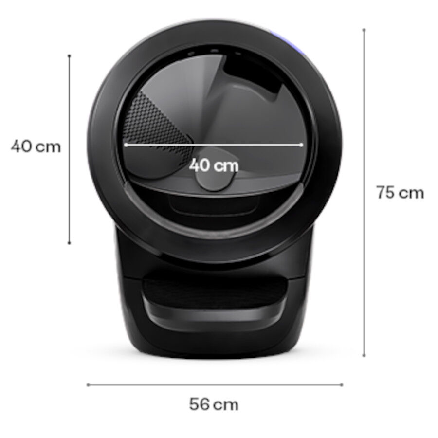 Litter-Robot Arenero Autolimpiable Negro para gatos, , large indicador imagen numero 3