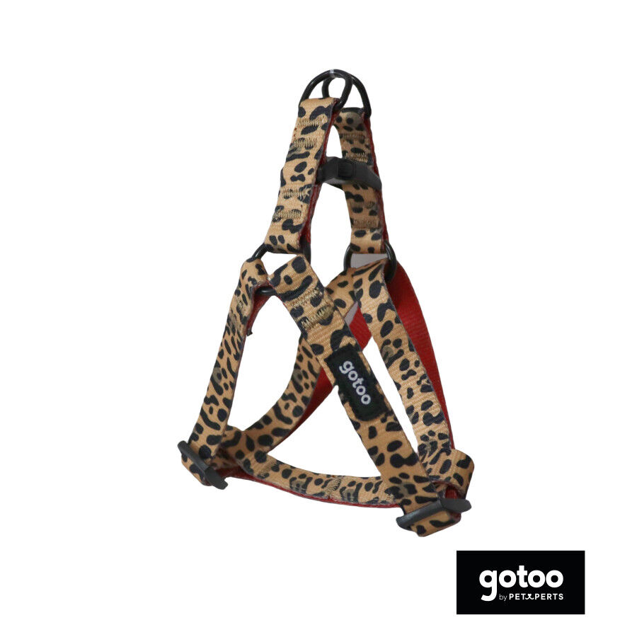 Gotoo Arn&eacute;s estampado leopardo para perros, , large Imagen numero 2