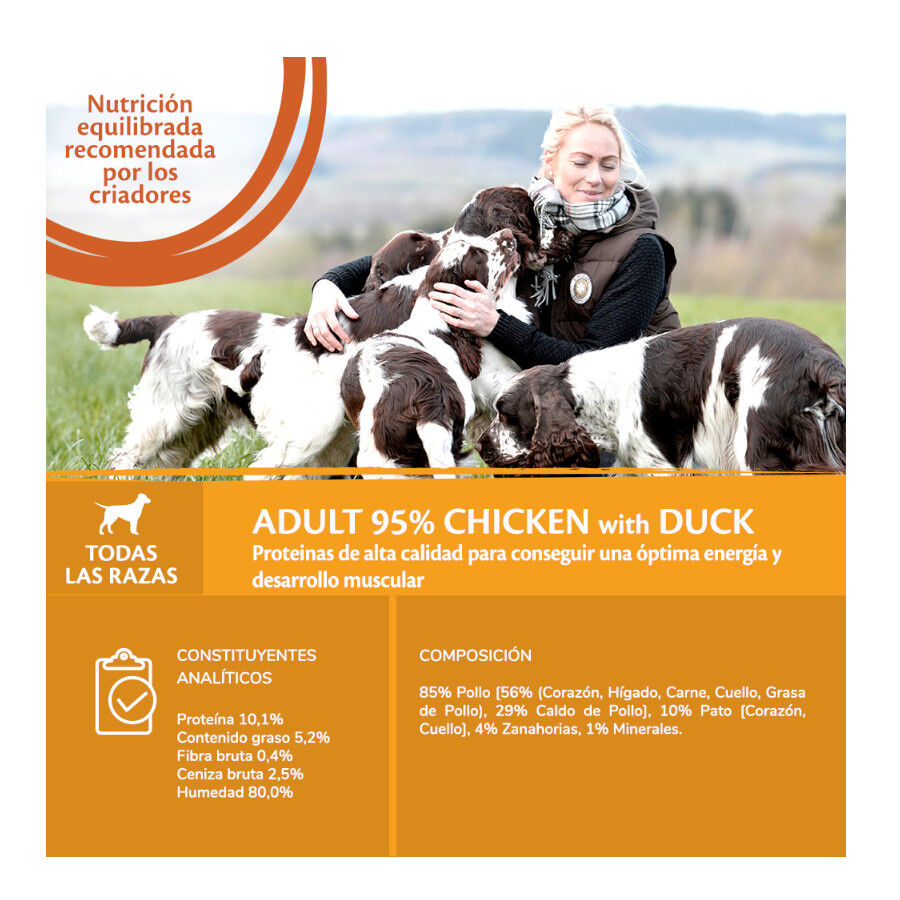 400 g Wellness Core Pollo y Pato lata para perros, , large indicador imagen numero 3