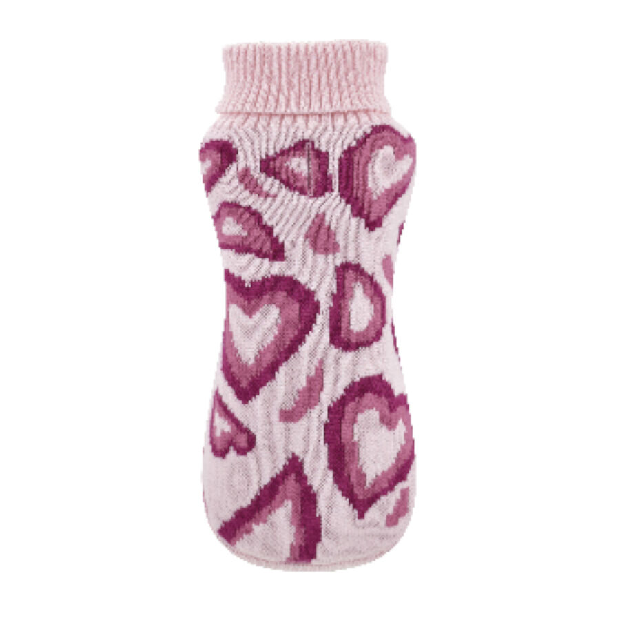 Nayeco Pop Love Rosa Jersey de Punto para perros, , large Imagen numero 1
