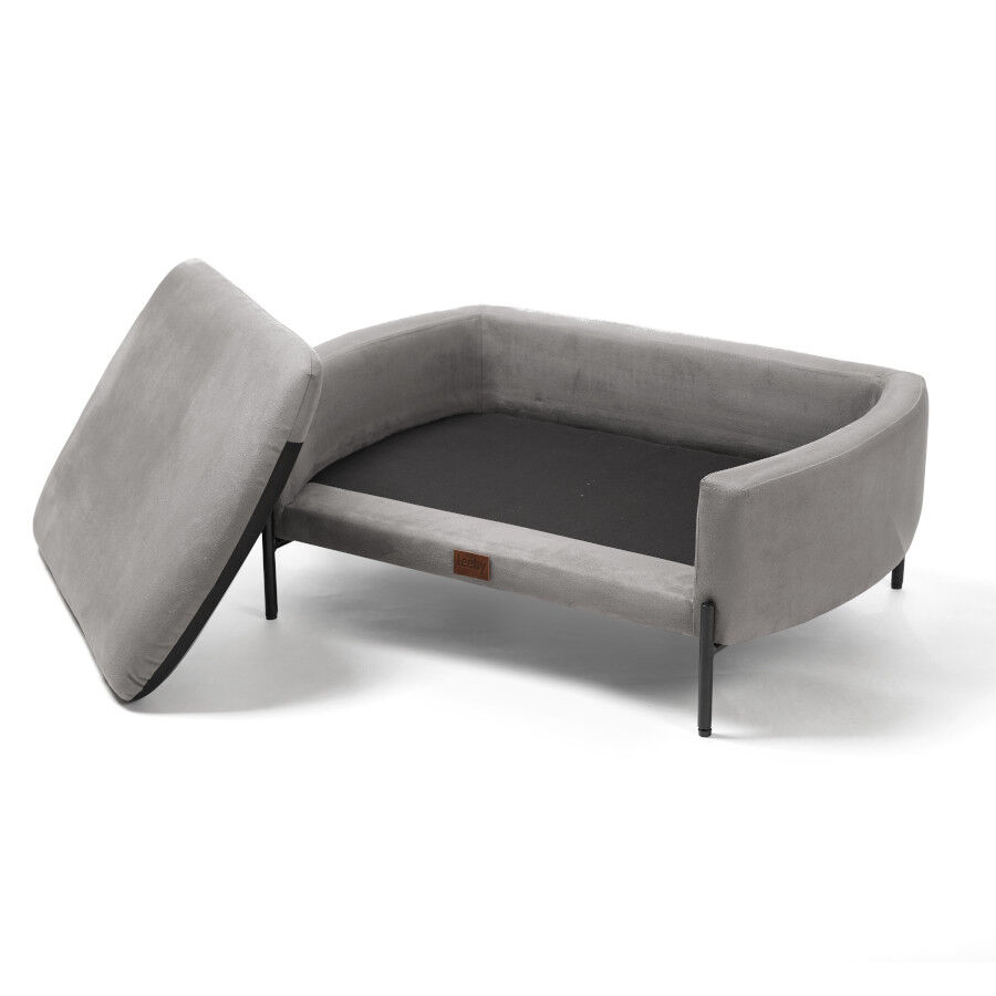 Leeby sof&aacute; elevado gris para perros, , large indicador imagen numero 5