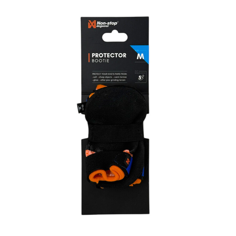 Non-stop dogwear Protector Bot&iacute;n Negro y Naranja para perros, , large indicador imagen numero 10