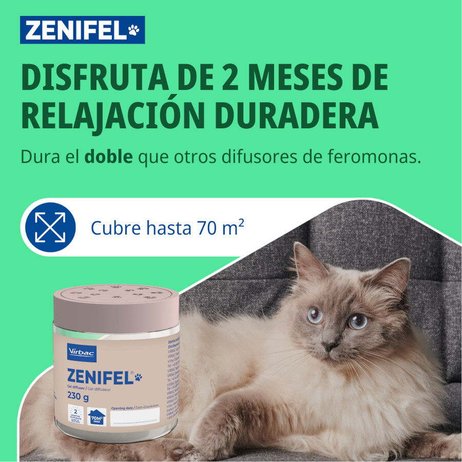 Virbac Zenifel Gel Difusor Calmante para gatos, , large Imagen numero 3