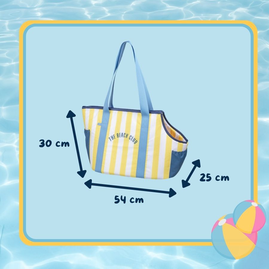 Summer Vibes Bolso Amarillo de Rayas para cachorros, , large indicador imagen numero 5