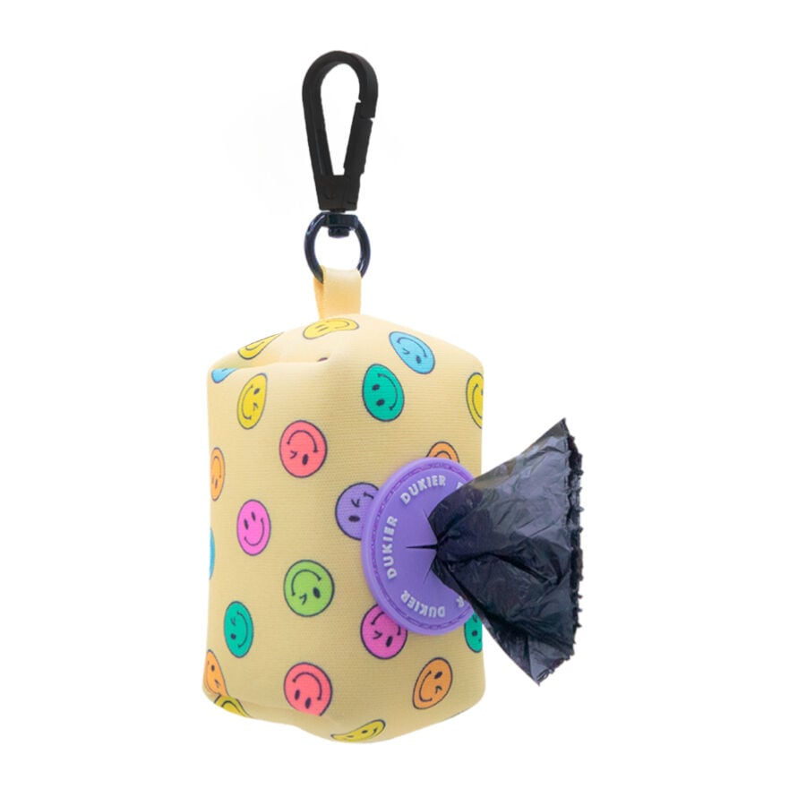 Dukier Smiley Porta Bolsas con Mosquet&oacute;n para perros, , large indicador imagen numero 2